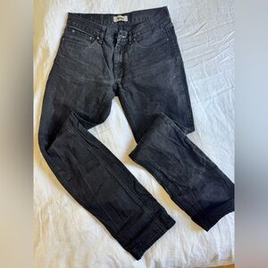 ACNE Men's Dark Gray 'Mic Raven' Jeans (33/34)